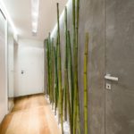 бамбук в дизайне интерьера прихожей
